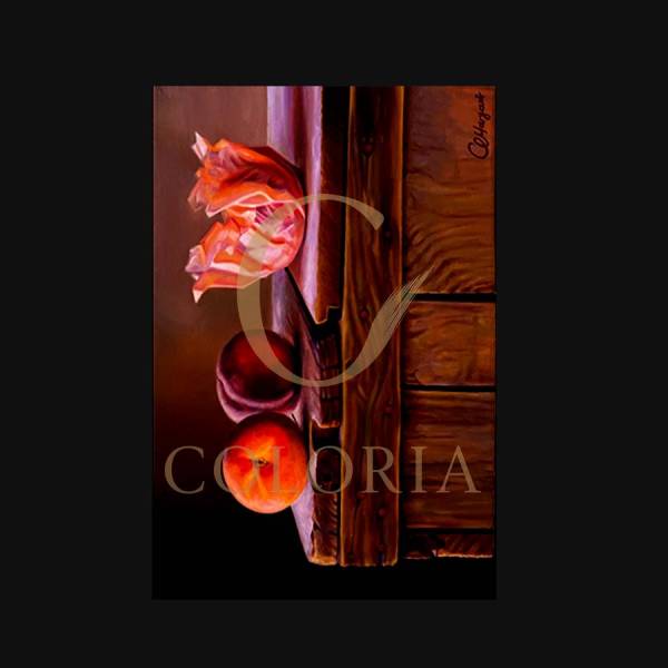 peach crate