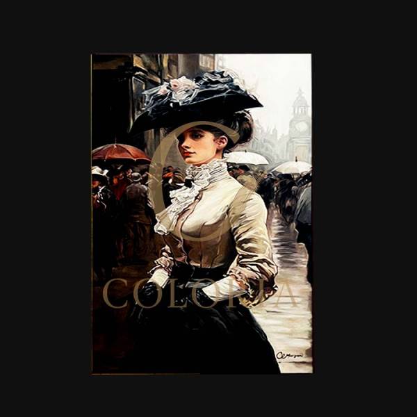 woman in hat